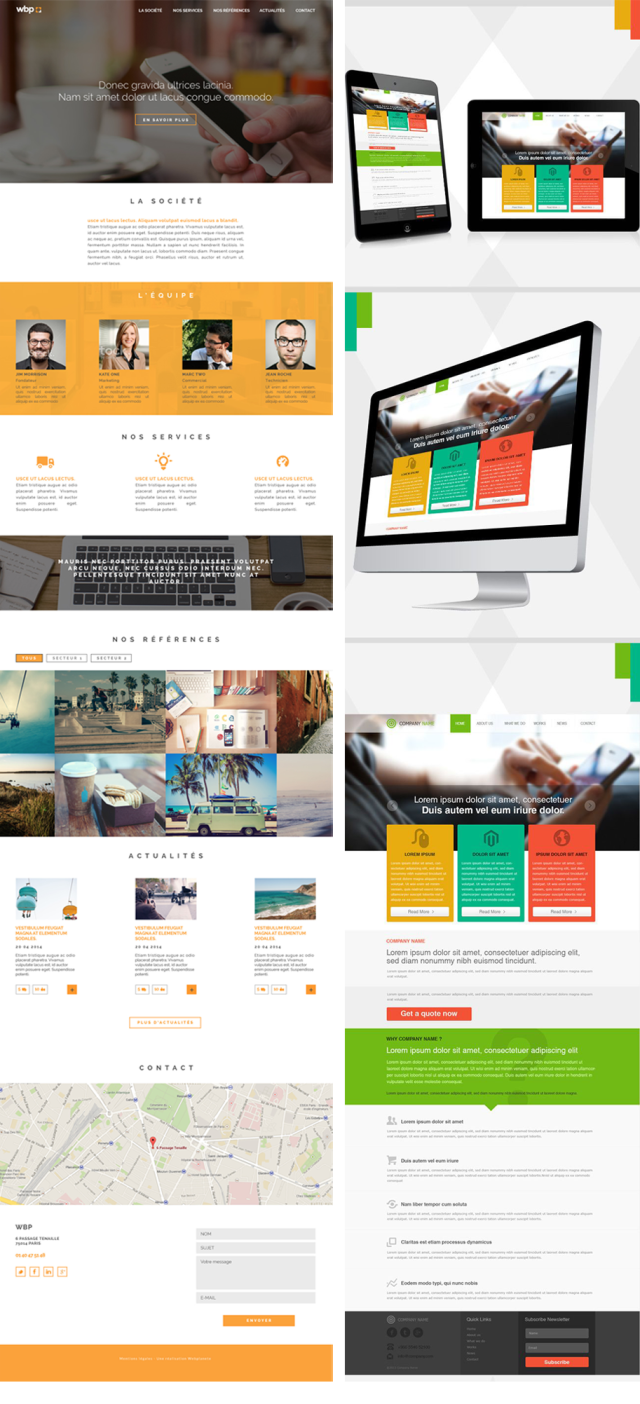site flatdesign