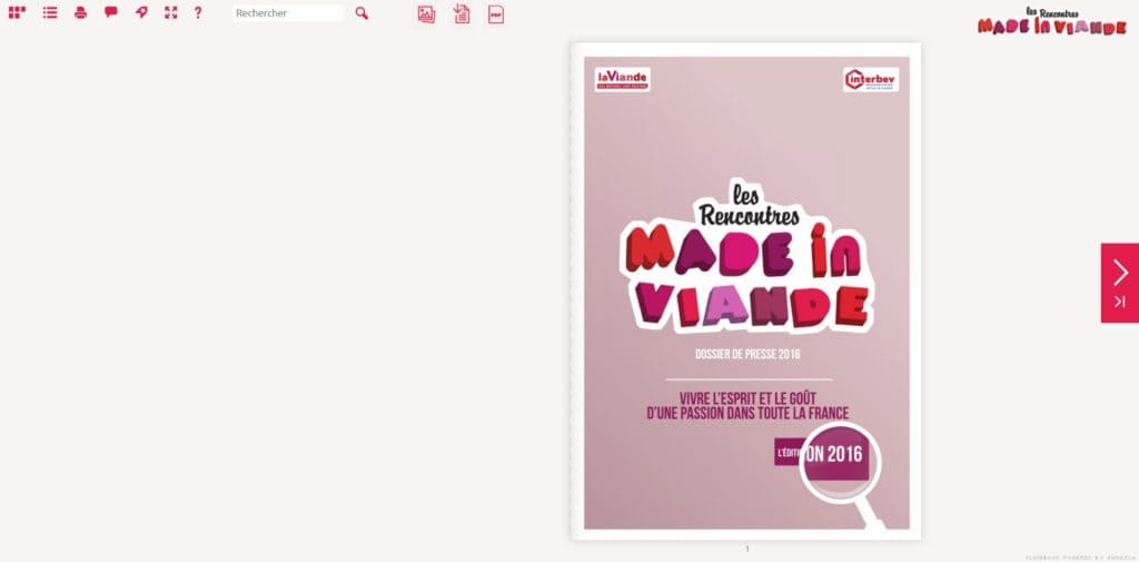 Flipbook Made in Viande mai 2016