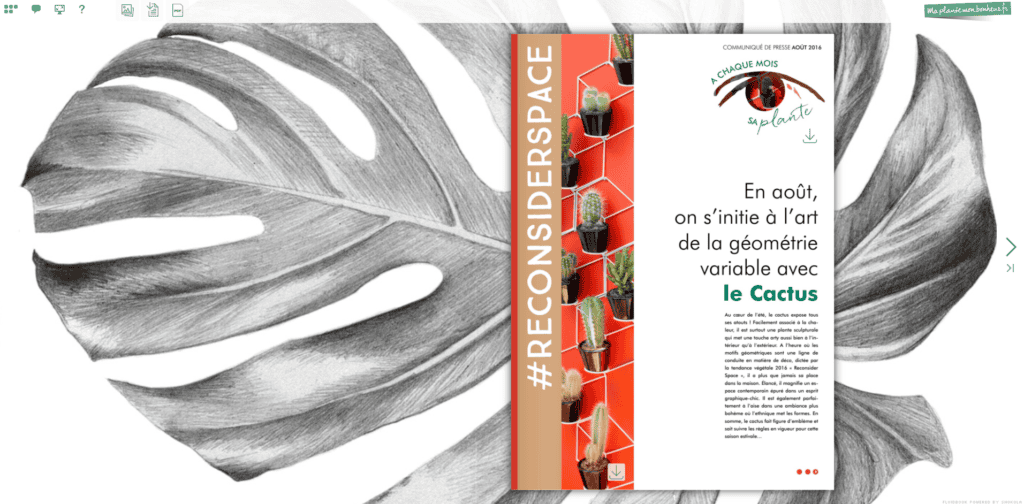 Flipbook Le cactus Aout 2018