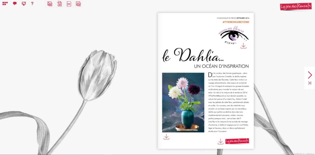 Flipbook Agenda dahlia Septembre 2016