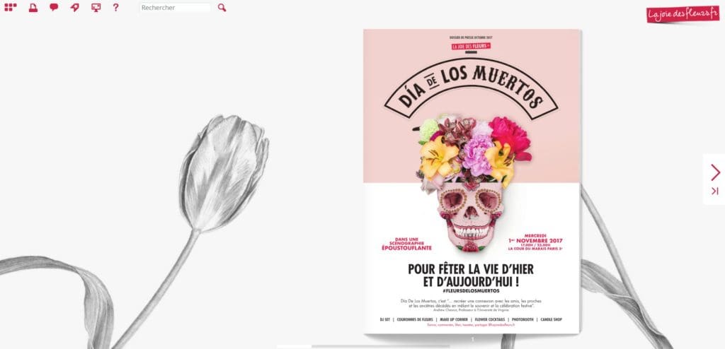 Flipbook Dia de los muertos octobre 2017