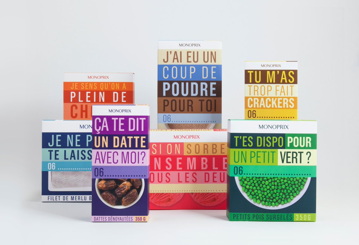 Pack 06 Monoprix