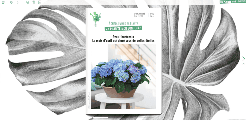 Flipbook L'hortensia avril 2018