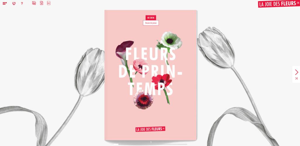 Flipbook Fleurs de printemps avril 2018