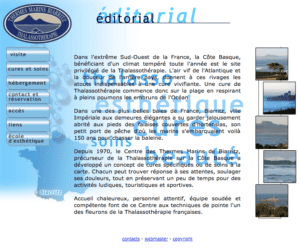thalasso de biarritz site internet