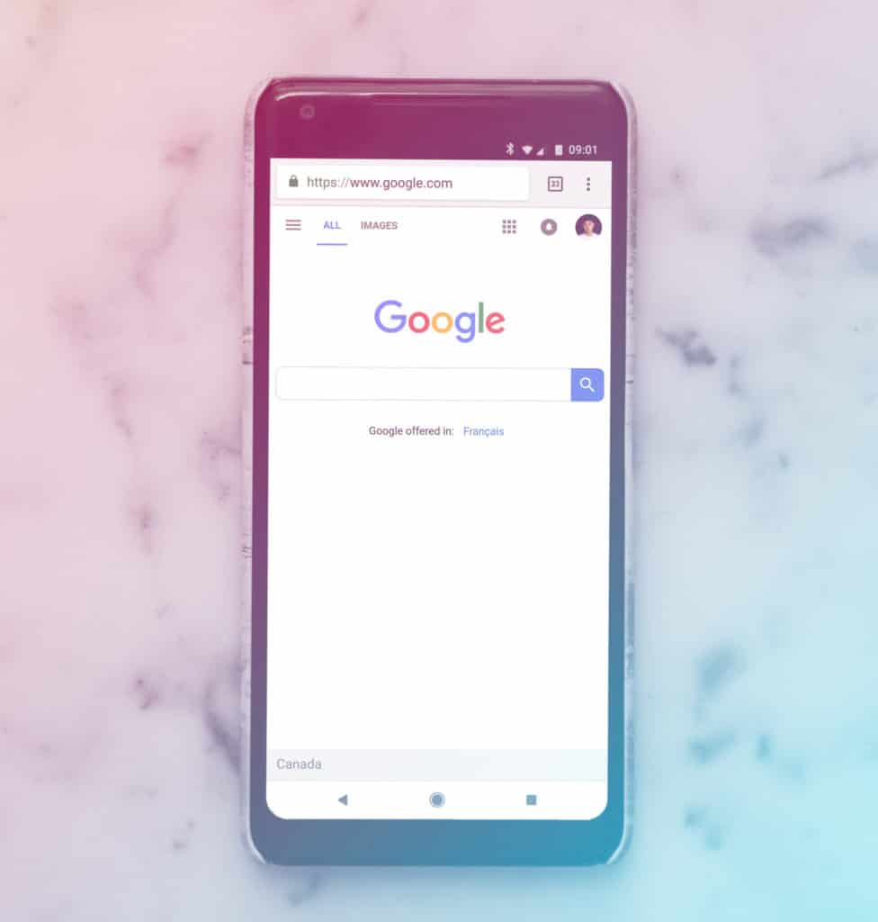 Smartphone Google Https